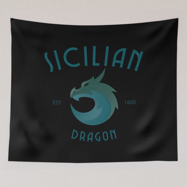 Aperçu de l'œuvre Dragon sicilien aux échecs créée et vendue par uxdbswpg23.