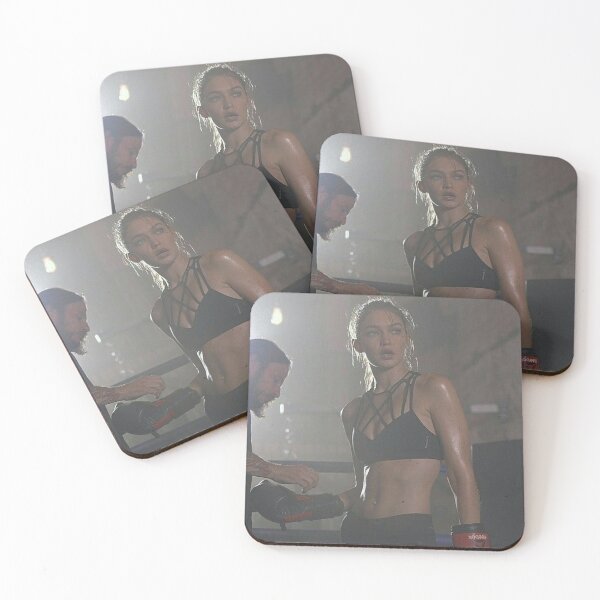 Item preview, Gigi Hadid During a Boxing Workout designed and sold by CombatSport.