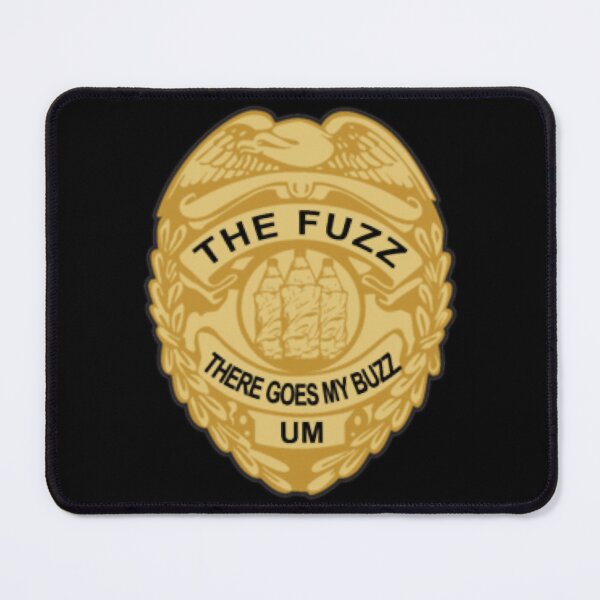 Item preview, The Fuzz Badge designed and sold by MaudMonson.