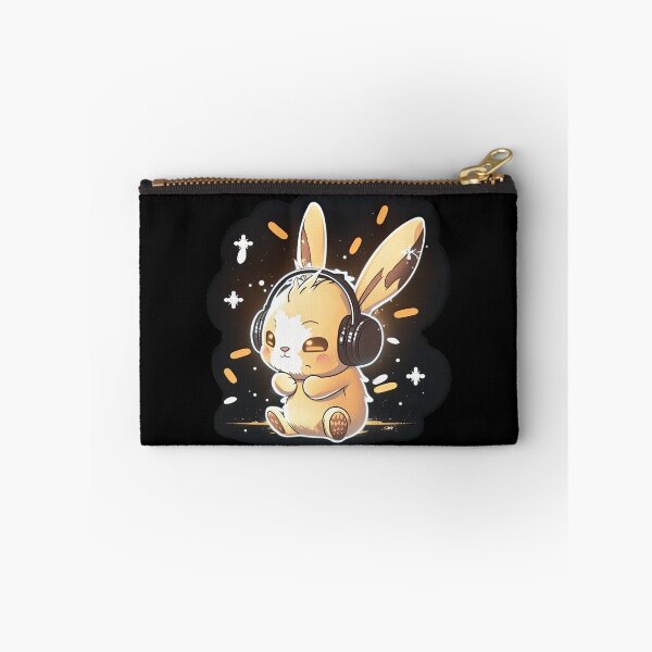 Item preview, Cute Bunny with Earmuffs designed and sold by Puristock.