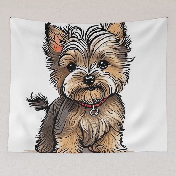Item preview, Cute Dogs, cairn-terrier, Room Decor, Set of Art Prints, Puppies Art, Art Prints, designed and sold by ArchieDid.