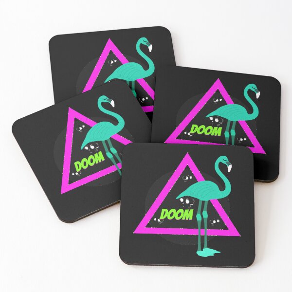 Item preview, Doom Flamingo designed and sold by MaudMonson.