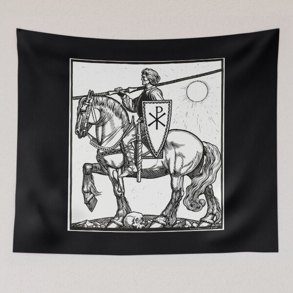 Item preview, Crusader Knight with Chi-Ro Shield  	 designed and sold by wvsazgso22.