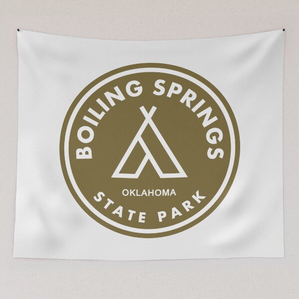 Item preview, Boiling Springs State Park Oklahoma Tent designed and sold by bivenart.