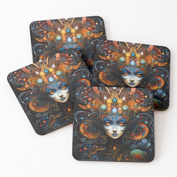 Item preview, Demonic Shaman 2 designed and sold by Red Witch Art.