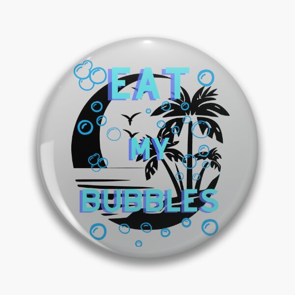 Item preview, Eat My Bubbles Blue Lagoon designed and sold by Dawid Przecherka.