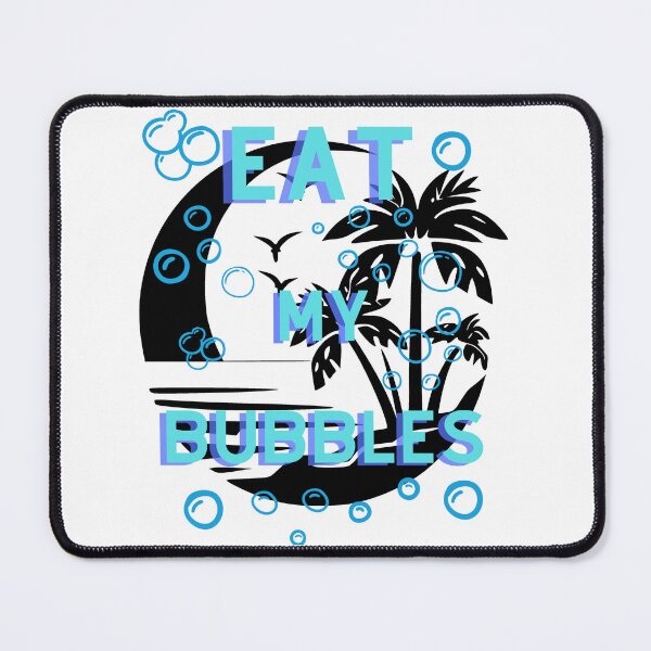Item preview, Eat My Bubbles Blue Lagoon designed and sold by Dawid Przecherka.