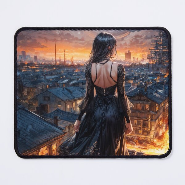 Item preview, Burning city designed and sold by Cineai.