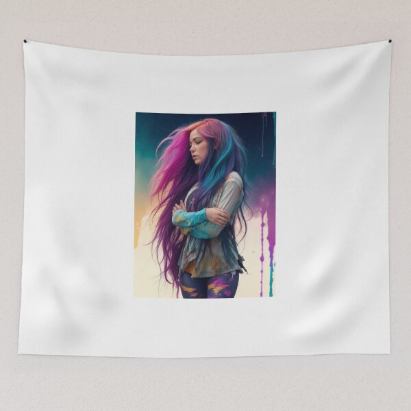 Item preview, Beautiful Woman Painting Art designed and sold by CreativityCurve.