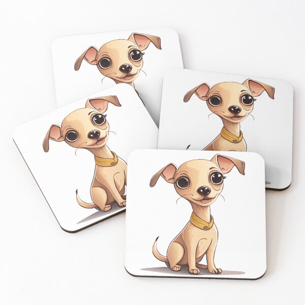 Item preview, Cute Dogs, whippet, Room Decor, Set of Art Prints, Puppies Art, Art Prints designed and sold by ArchieDid.