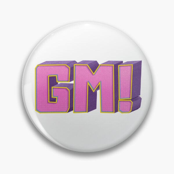 Item preview, GM! designed and sold by Penny Crayon NFTs.