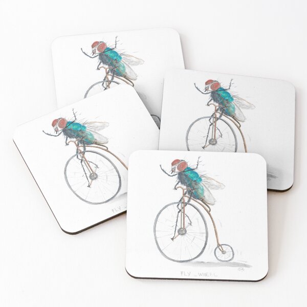 Item preview, Fly on a Bicycle. Fly-Wheel designed and sold by Marjansart.