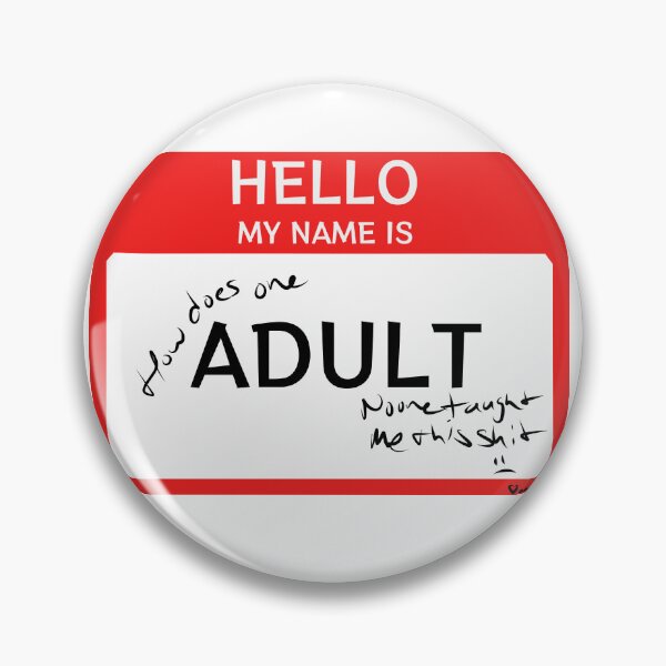 Item preview, Hello, my name is adult  designed and sold by Soulshinecc.