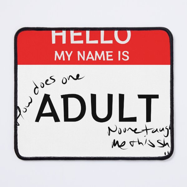 Item preview, Hello, my name is adult  designed and sold by Soulshinecc.