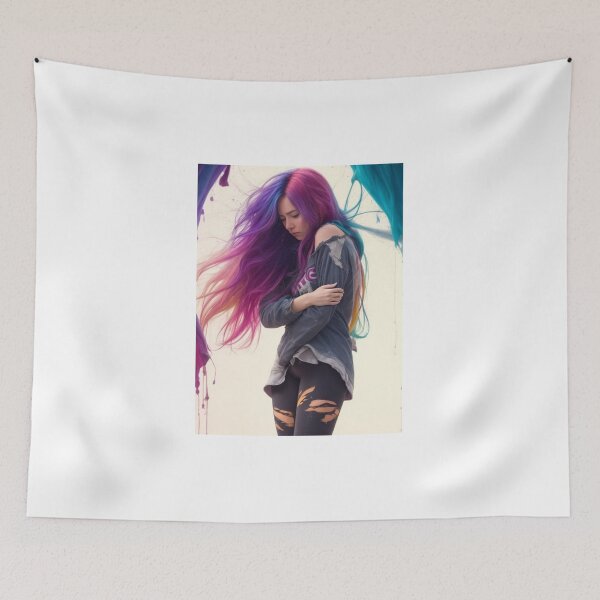 Item preview, Woman Unique Painting designed and sold by CreativityCurve.