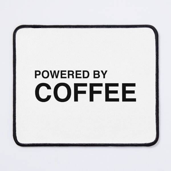 Item preview, Powered by Coffee designed and sold by maniacfitness.