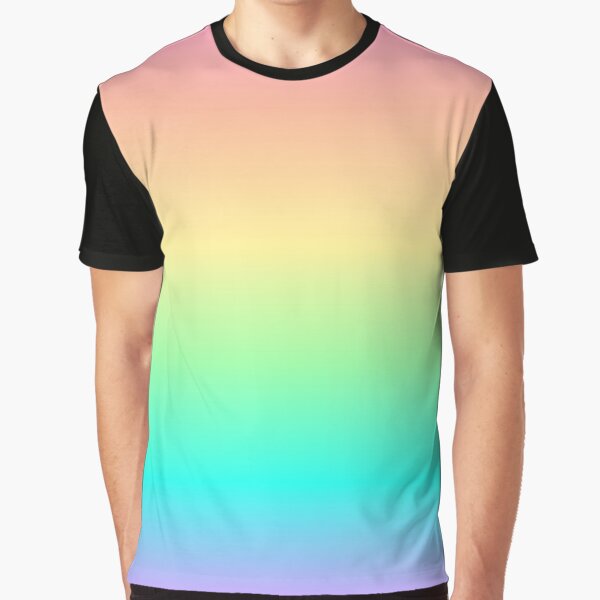 pastel rainbow t shirt