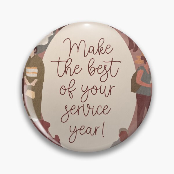 Item preview, Make the Best of Your Service Year designed and sold by Paper Bee Gift Shop.