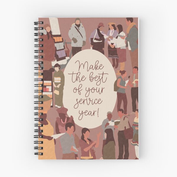 Item preview, Make the Best of Your Service Year designed and sold by Paper Bee Gift Shop.