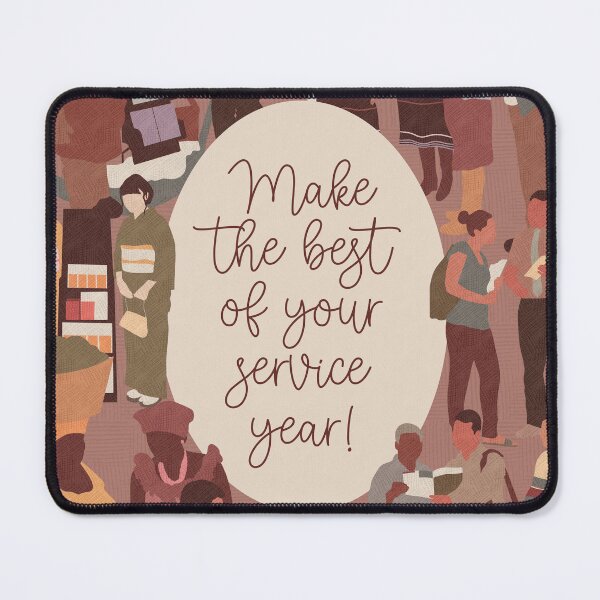 Item preview, Make the Best of Your Service Year designed and sold by Paper Bee Gift Shop.