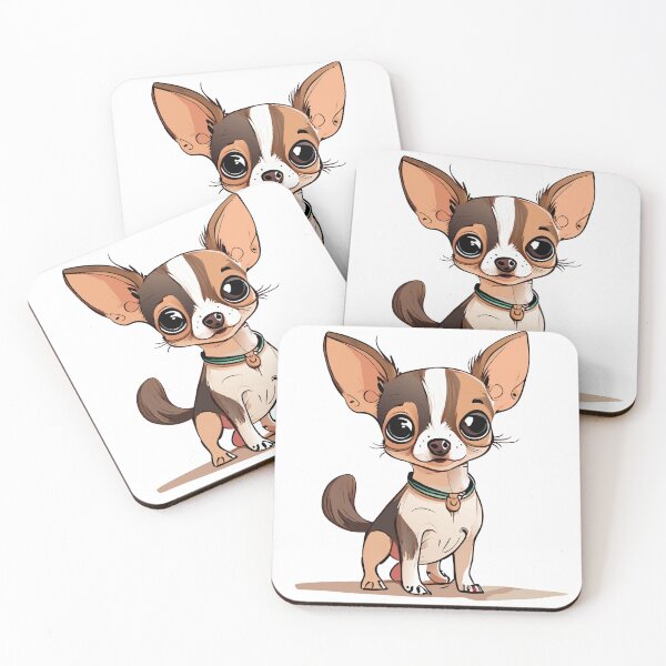 Item preview, Cute Dogs, Room Decor, Set of Art Prints, Puppies Art, Art Prints, rat-terrier designed and sold by ArchieDid.