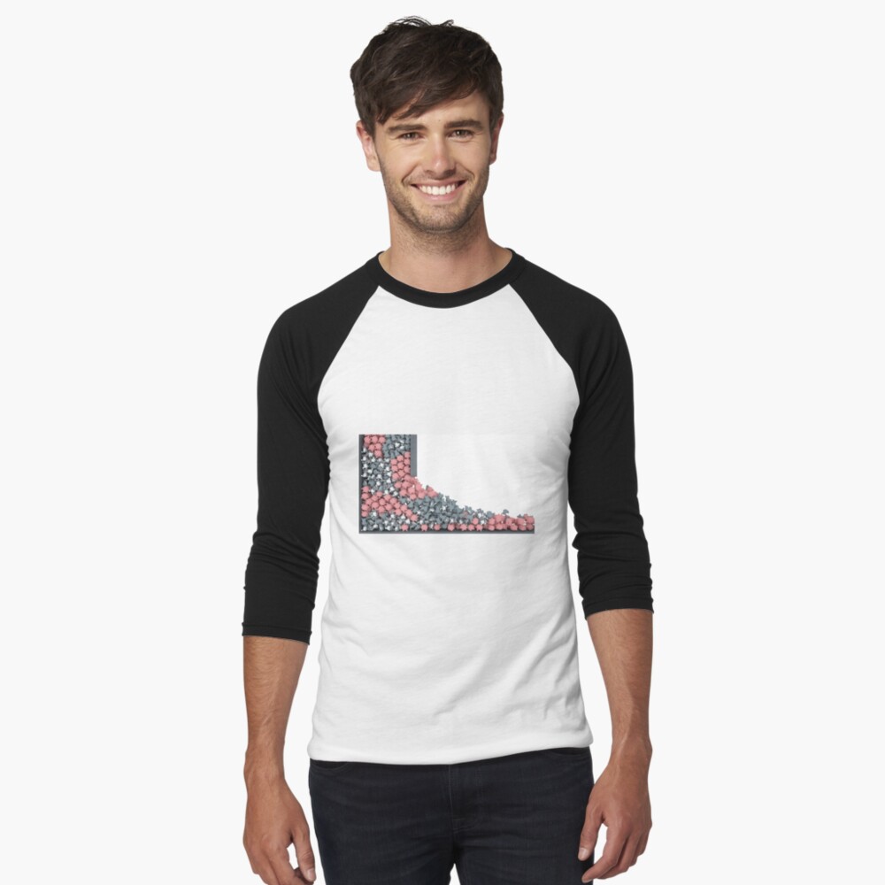Item preview, Baseball ¾ Sleeve T-Shirt designed and sold by scigem.