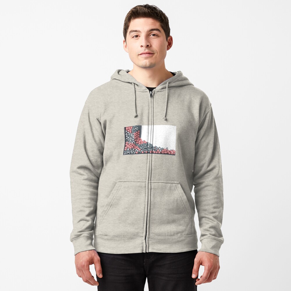 Item preview, Zipped Hoodie designed and sold by scigem.