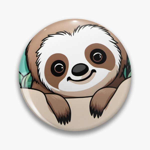 Item preview, Cute baby Sloth designed and sold by WorldOfFairies.