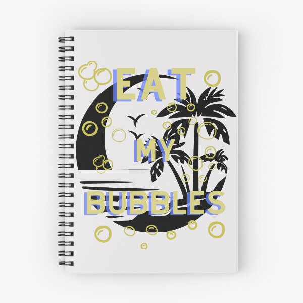 Item preview, Eat My Bubbles Blue Lagoon Yellow Lagoon designed and sold by Dawid Przecherka.