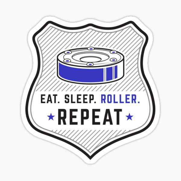 "Roller Hockey & Inline Hockey" Sticker for Sale by waltondt Redbubble
