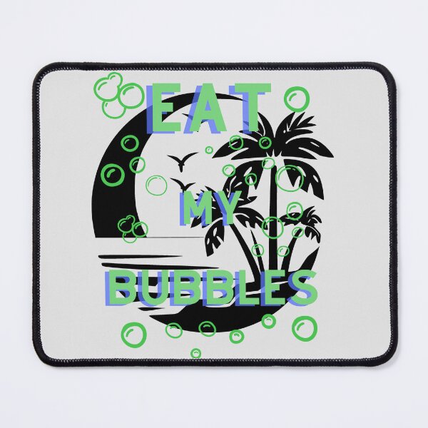 Item preview, Eat My Bubbles Blue Lagoon Green Lagoon designed and sold by Dawid Przecherka.