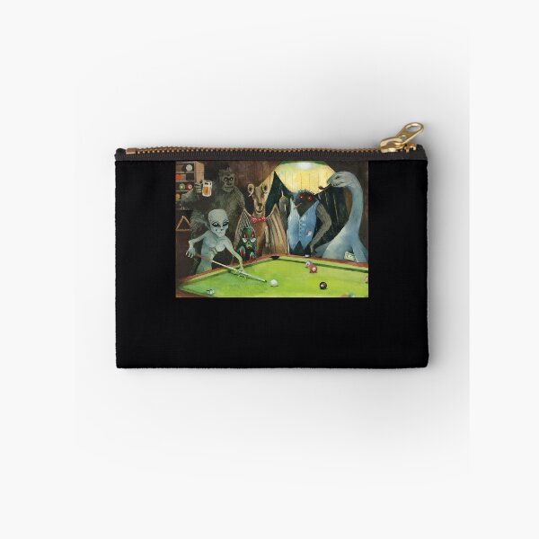 Item preview, Cryptids playing pool  	 designed and sold by wvsazgso22.