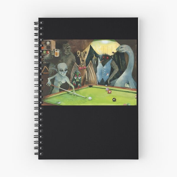 Item preview, Cryptids playing pool  	 designed and sold by wvsazgso22.