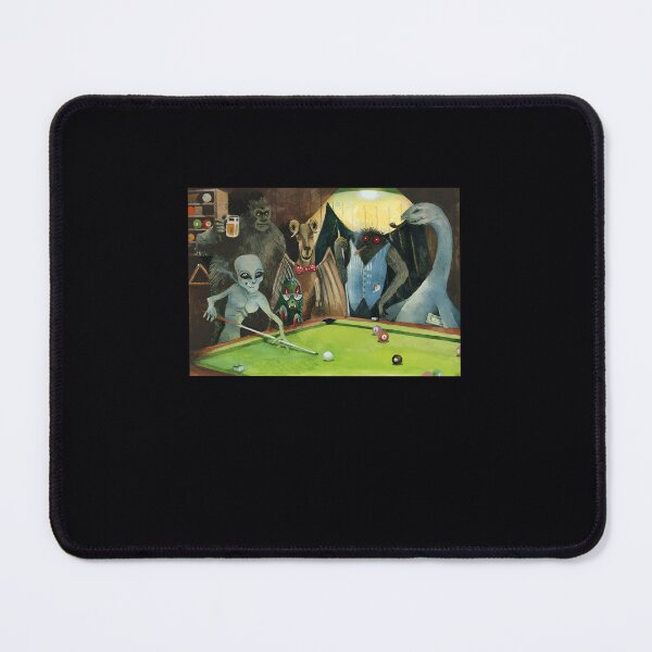 Item preview, Cryptids playing pool  	 designed and sold by wvsazgso22.
