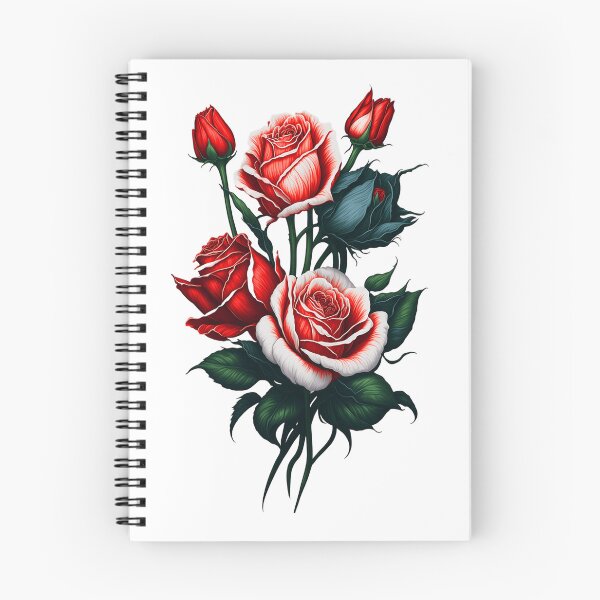 Item preview, Red Rose  And Two Tulips Flowers Together designed and sold by Uday24.