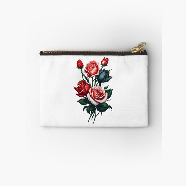 Item preview, Red Rose  And Two Tulips Flowers Together designed and sold by Uday24.