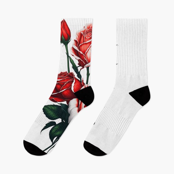 Item preview, Red Rose  And Two Tulips Flowers Together designed and sold by Uday24.