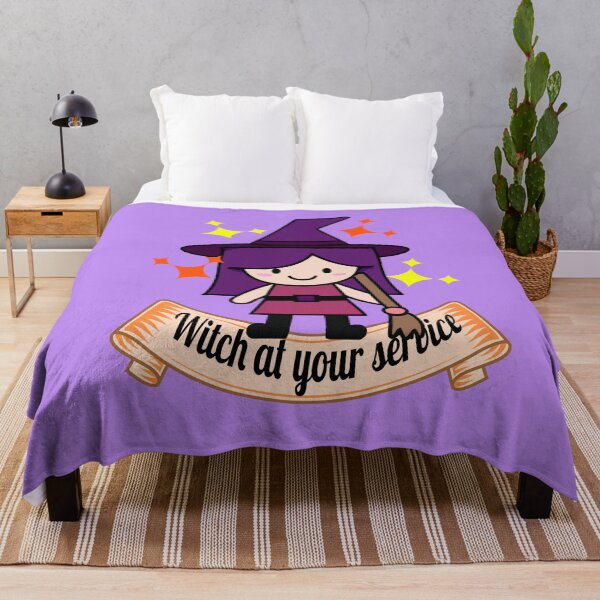 Item preview, Kawaii Witch Girl | Witch at Your Service Design designed and sold by WilDigitalFinds.