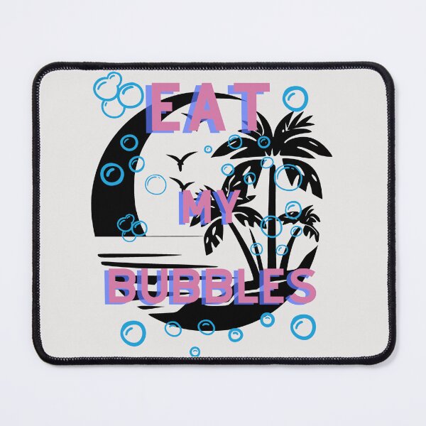 Item preview, Eat My Bubbles Pink Lagoon designed and sold by Dawid Przecherka.