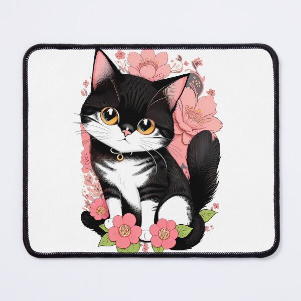 Item preview, Blooming Feline Friend designed and sold by Mechanical-Artt.