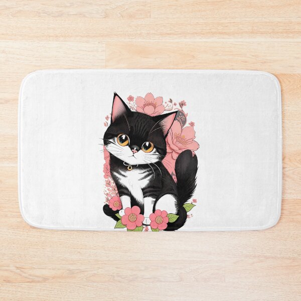 Item preview, Blooming Feline Friend designed and sold by Mechanical-Artt.