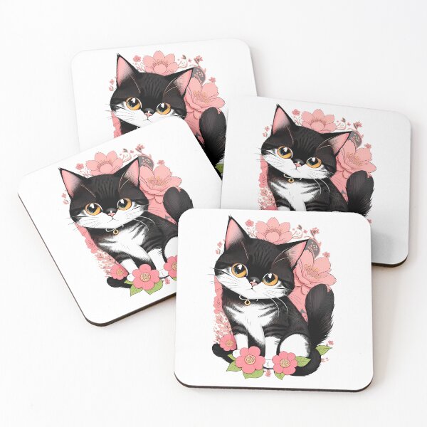 Item preview, Blooming Feline Friend designed and sold by Mechanical-Artt.