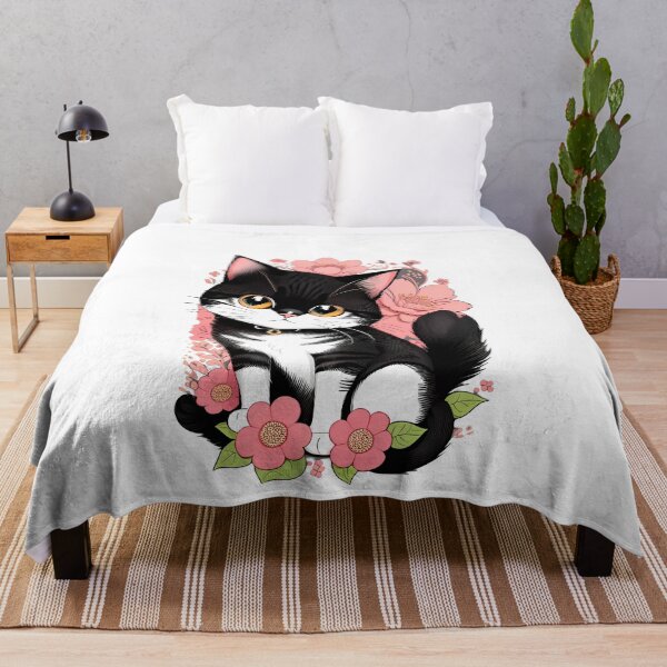Item preview, Blooming Feline Friend designed and sold by Mechanical-Artt.
