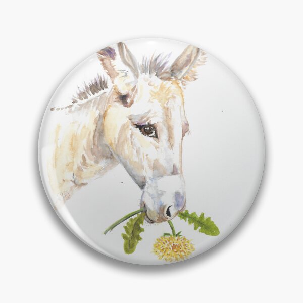 Item preview, Donkey with flower designed and sold by Marjansart.