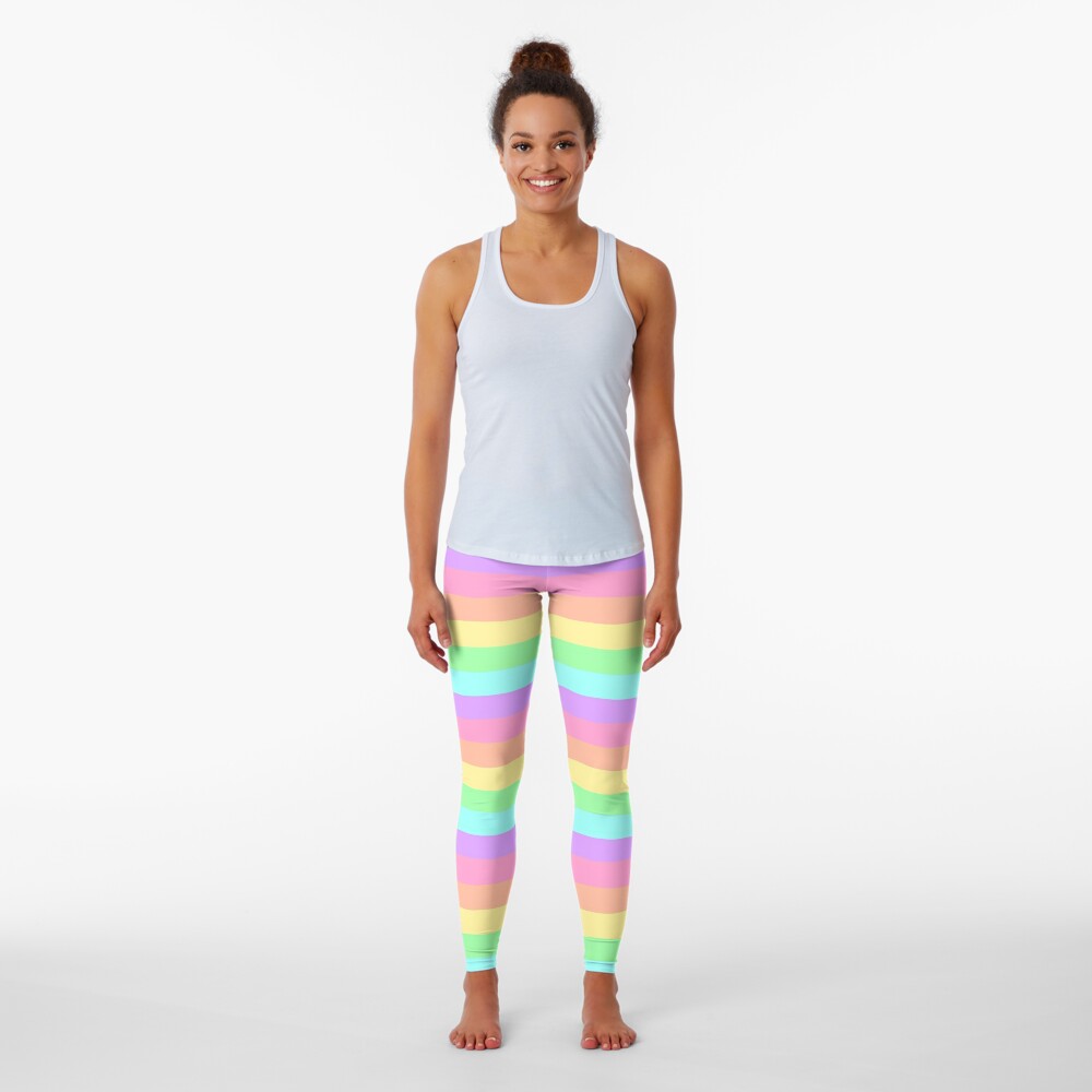 pastel gym leggings