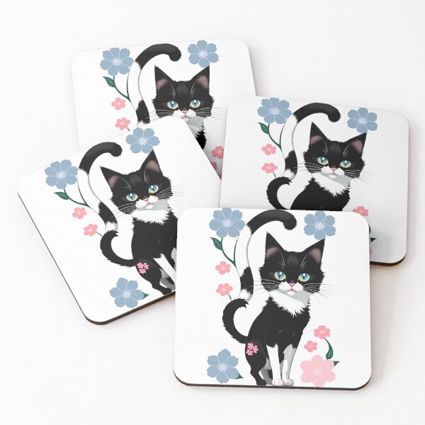 Item preview, Purrfect Floral Harmony designed and sold by Mechanical-Artt.