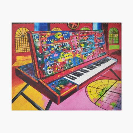 Item preview, Schmidt Synthesizer art by Nicola Dudich designed and sold by NicolaDudich.