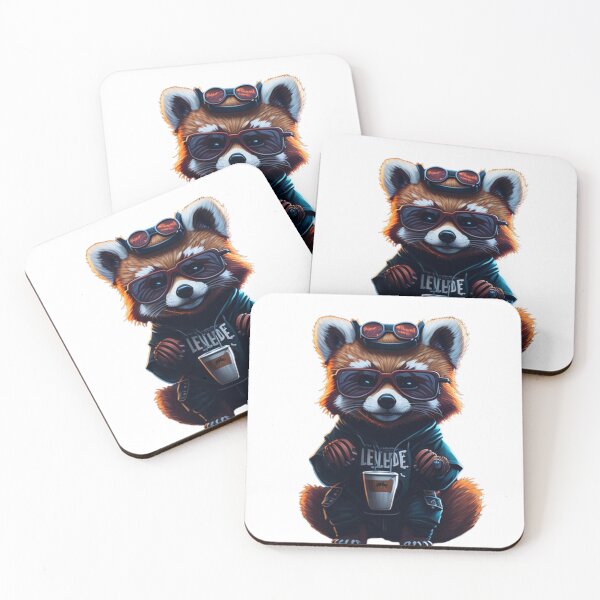 Item preview, Chillin' Kawaii: The Cool Red Panda designed and sold by irosh madushan.