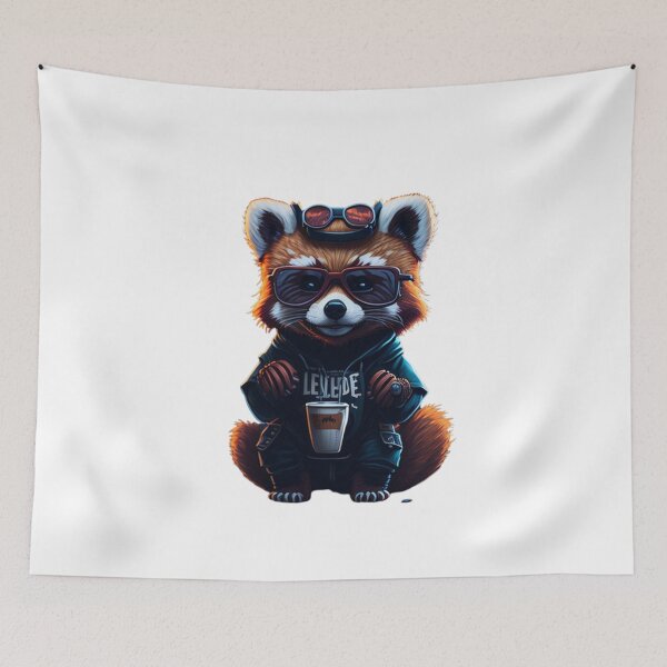 Item preview, Chillin' Kawaii: The Cool Red Panda designed and sold by irosh madushan.