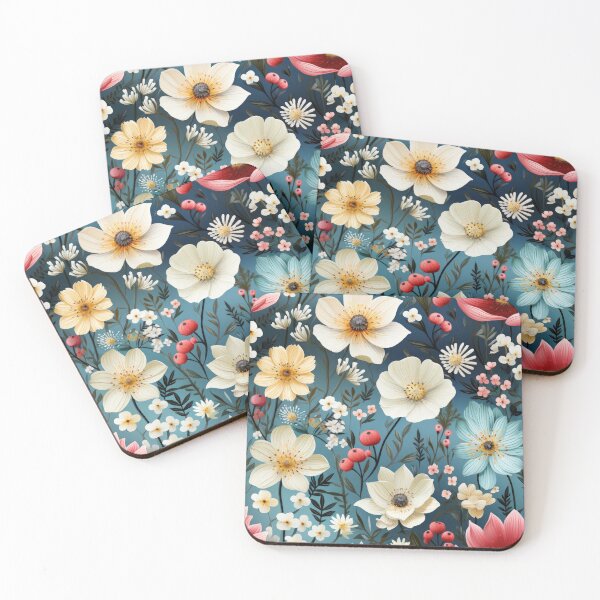 Item preview, Simless colorful flower petten 02 digital paper designed and sold by moois007.